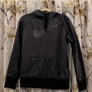 Nike Women's Charcoal Gray Therma Fit Hoodie